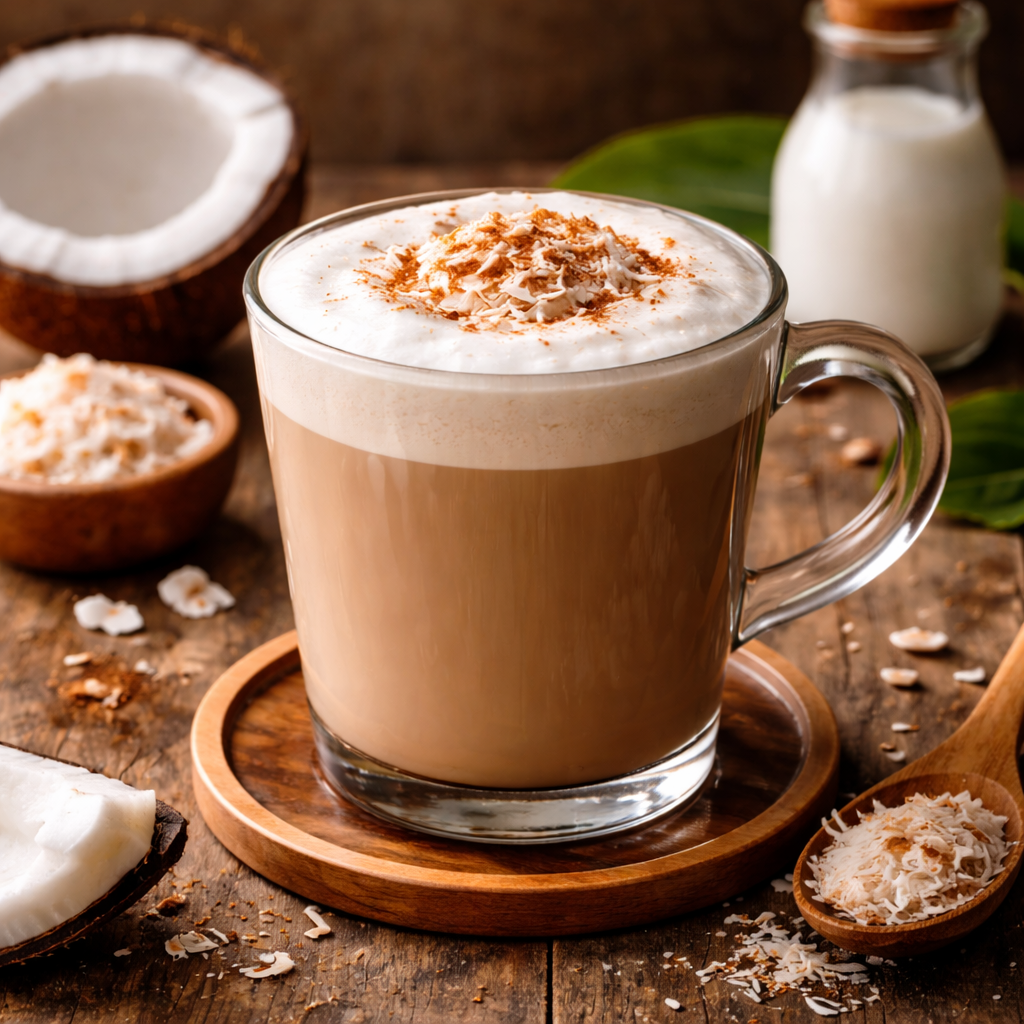 Hot Coconut Latte
